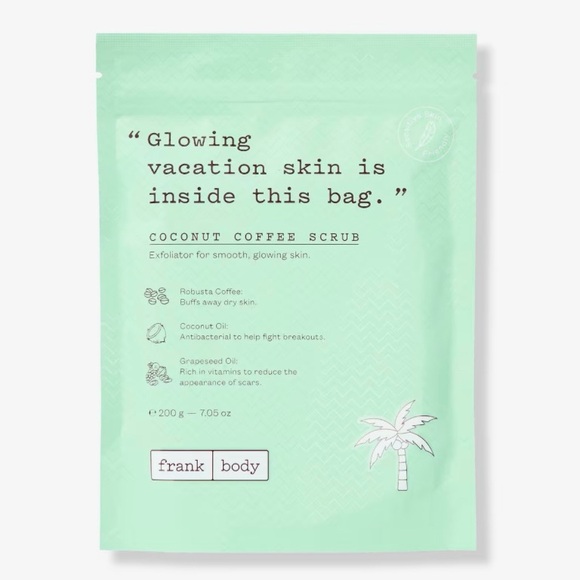 Frank Bodt Coconut Coffee Scrub 7 OZ - Picture 4 of 9